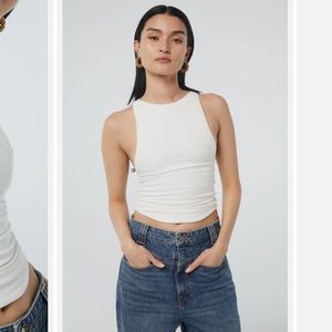 The Line by K Ximeno Tank - White